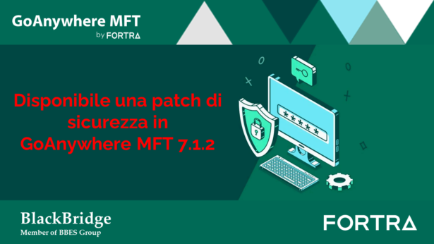 Urgente – Attenzione: patch di sicurezza disponibile in GoAnywhere MFT 7.1.2 di Fortra
